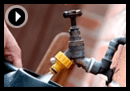 how to drain your outside water faucets