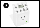 programmable power outlet to stop vampire power electricity