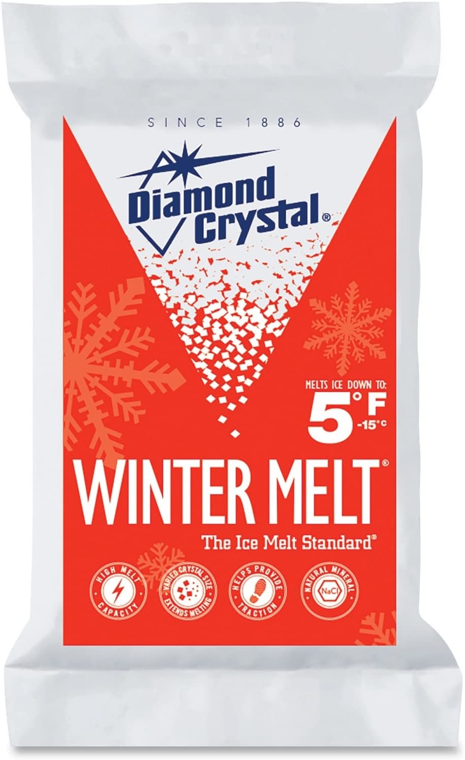 Ice Melting Rock Salt