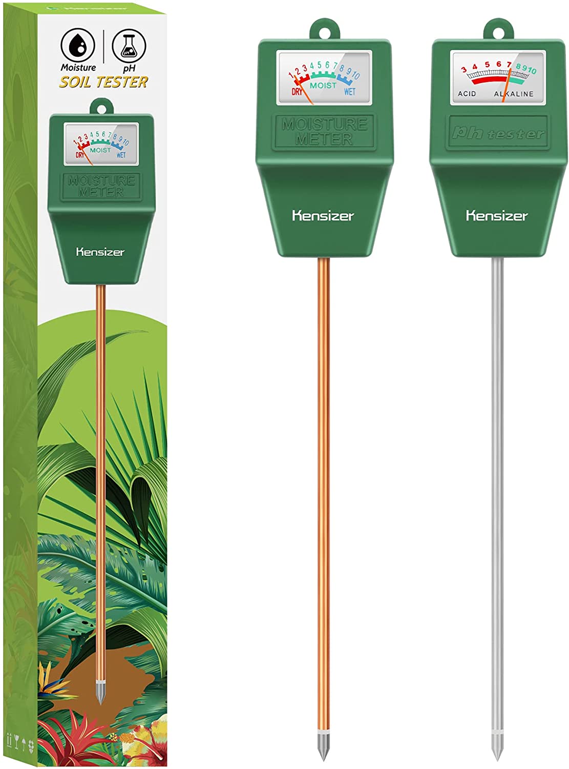 Lawn PH acidity tester